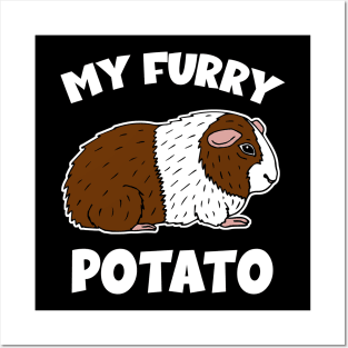 My furry potato Posters and Art